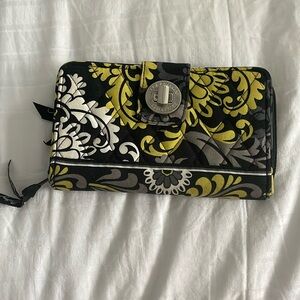 Vera Bradley Baroque turn lock wallet
